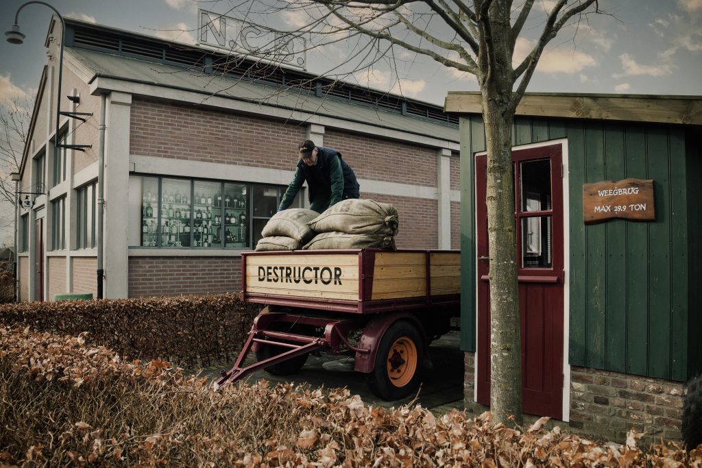 Zicht op NCB Destructor Boerenbondsmuseum